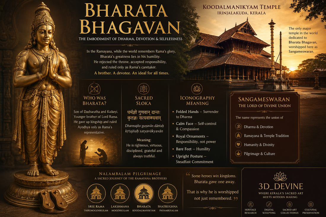 Bharata Bhagavan: The Forgotten Hero of the Ramayana and Why Kerala Still Worships Him