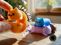Springy Kitty Flexi Fidget – 3D Printed Articulated Cat Figurine