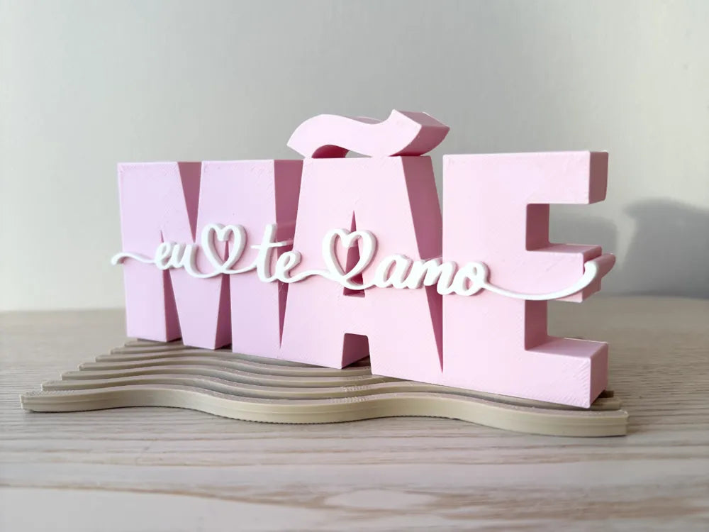 Personalised Name Sign Custom Message – 3D Printed Gift