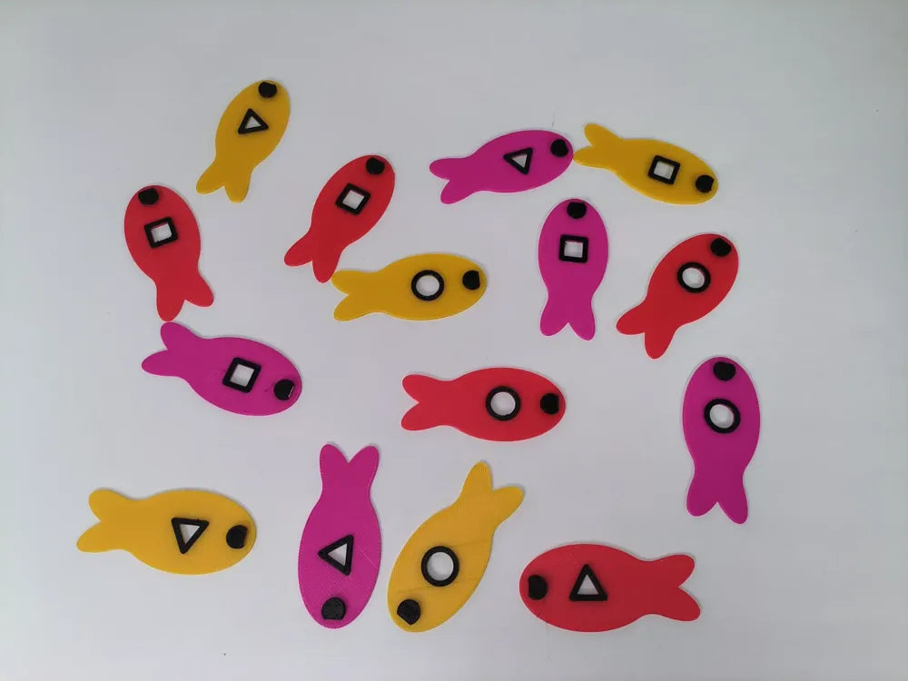 Magnetic Fishing Educational Toy – 3D Printed Fun Learning for Kids