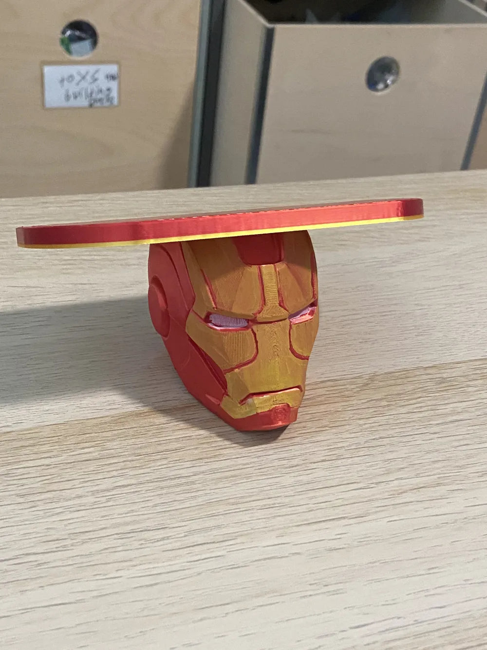 Iron Man Wall Shelf – 3D Printed Marvel Superhero Display Shelf