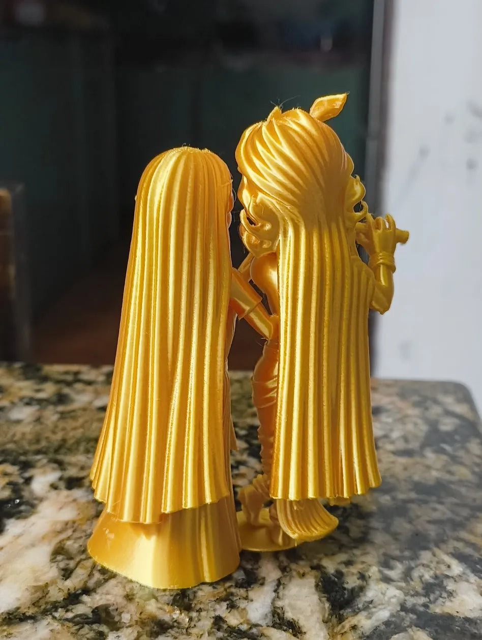 Radha Krishna Sculpture – 3D Printed Divine Love in 3D