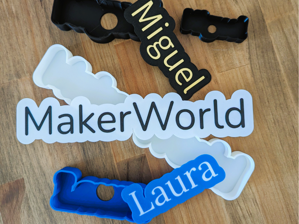 Custom Name Board – 3D Printed Personalised Home Sign