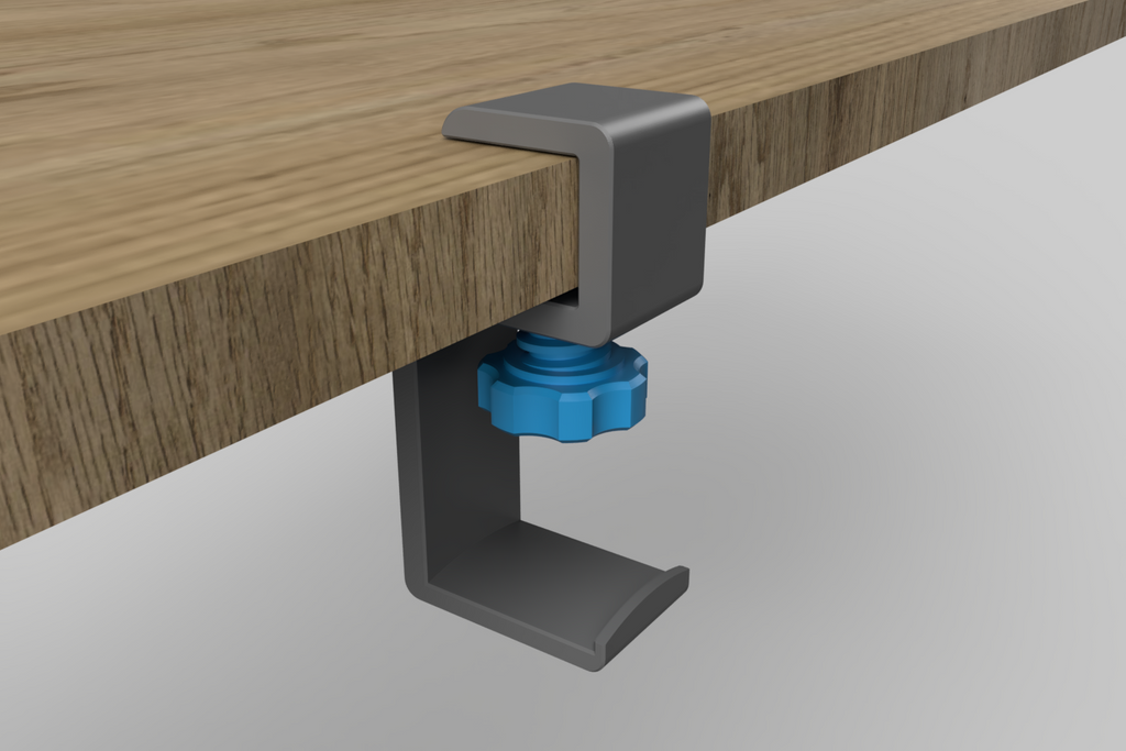 Slimline Headset Holder – 3D Printed Compact Desk Organiser