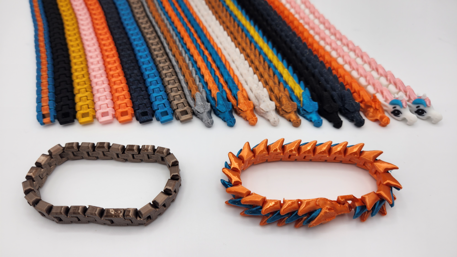 Flexible Bracelets – 3D Printed Adjustable Fashion Jewellery