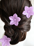 Flower Hair Clips – 3D Printed Floral Hair Accessories