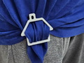 House Shaped Belt Buckles – 3D Printed Novelty Accessory