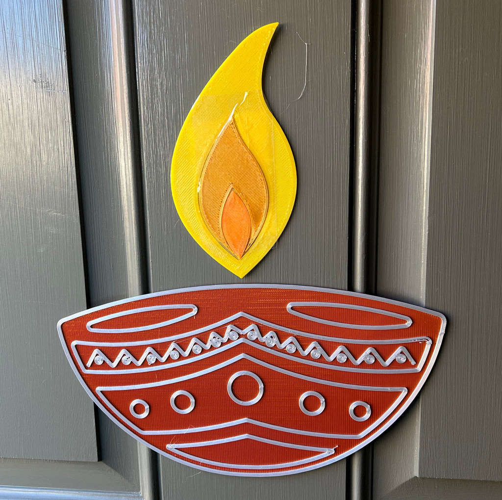Diwali Lamp Diya – 3D Printed Traditional Festival Light