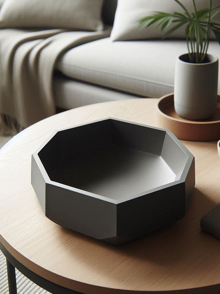Designer Plant Bowl – 3D Printed Modern Planter for Indoors