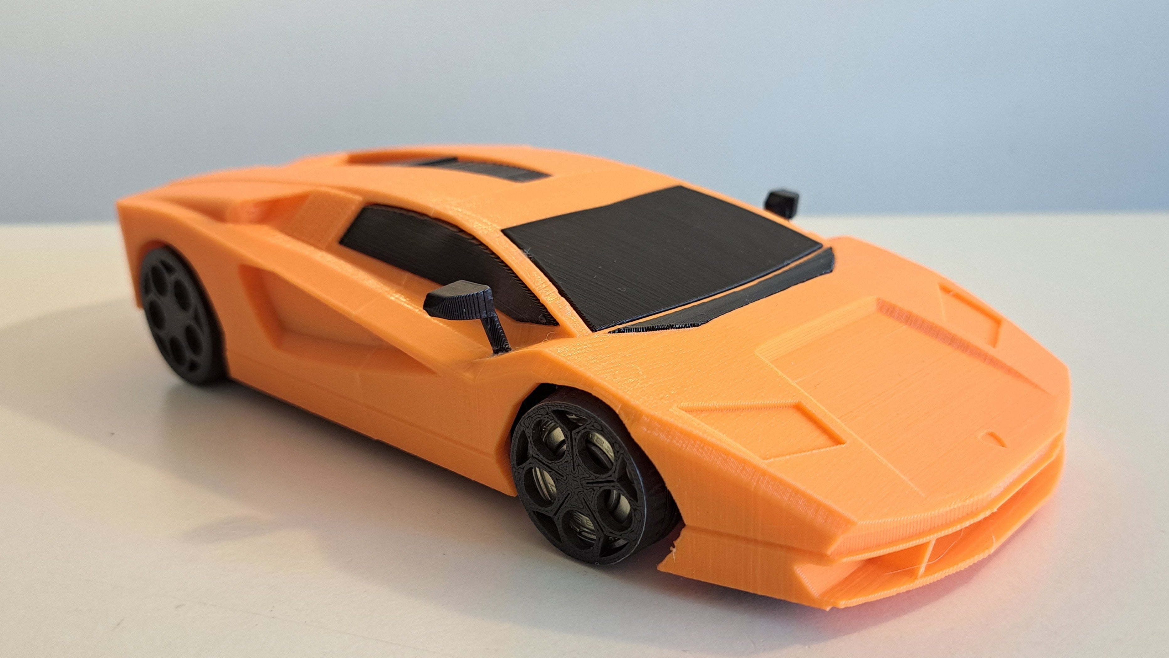 Miniature Porsche – 3D Printed Luxury Car Scale Model