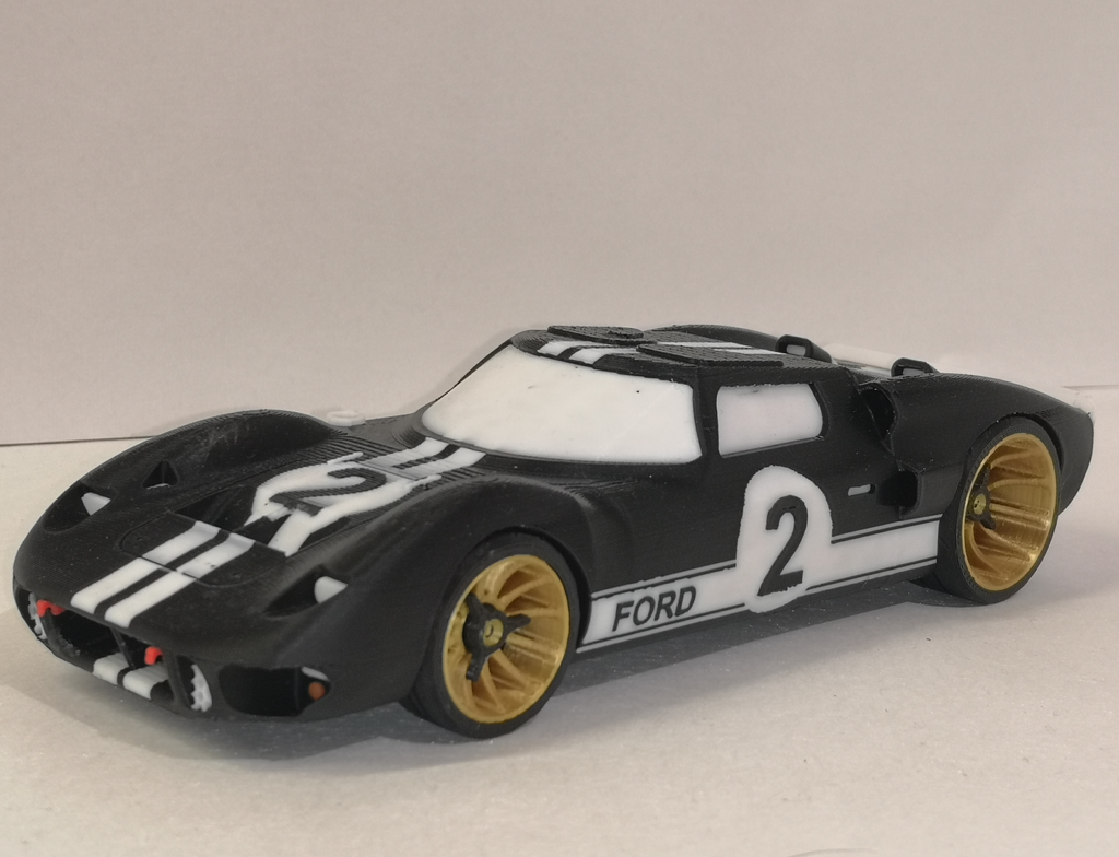 Hot Wheels Style Mini Car – 3D Printed Race Car Collectible