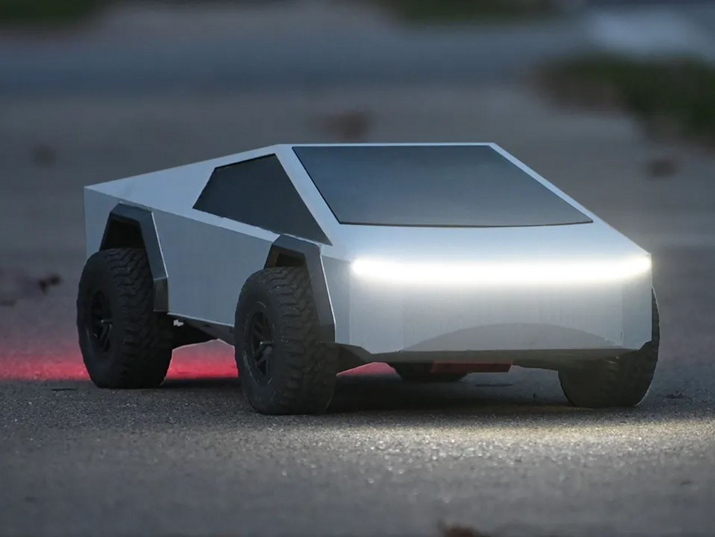 Tesla Cybertruck Miniature – 3D Printed Scale Model Collectible