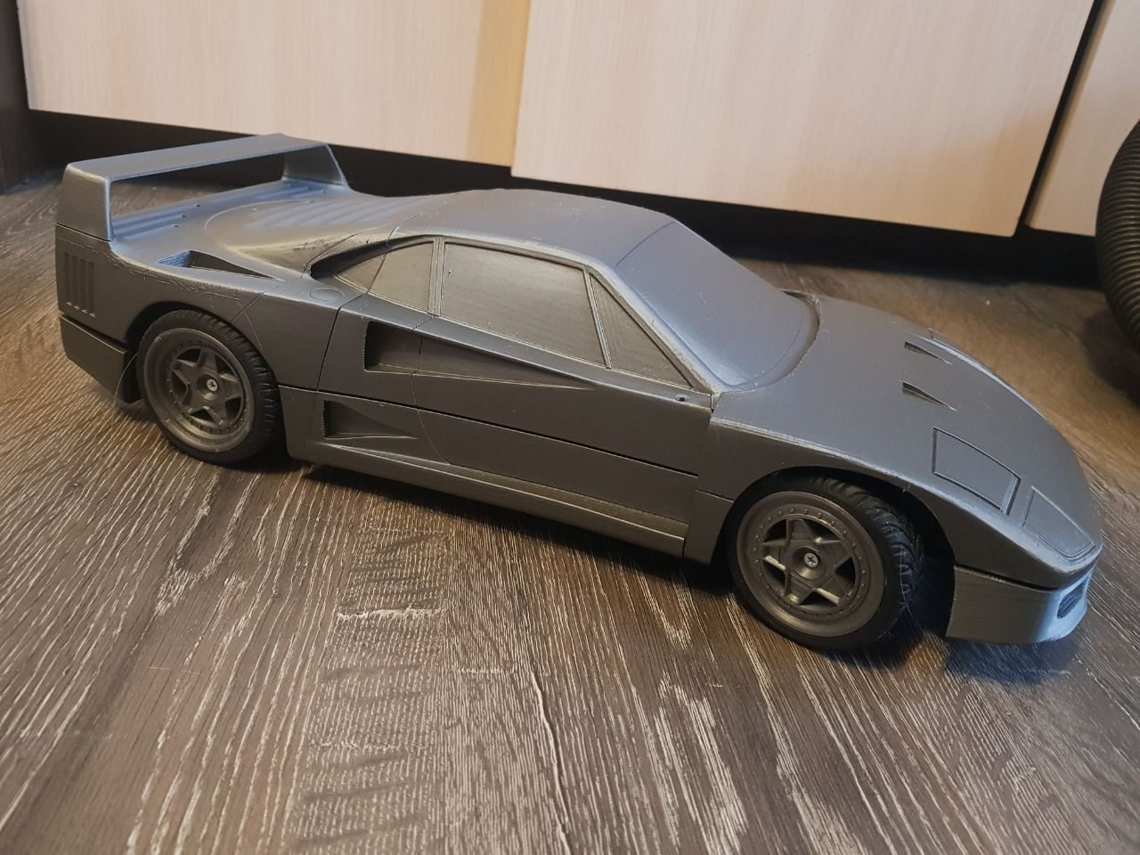 Detailed Mini Car Model – 3D Printed Scale Vehicle Collectible