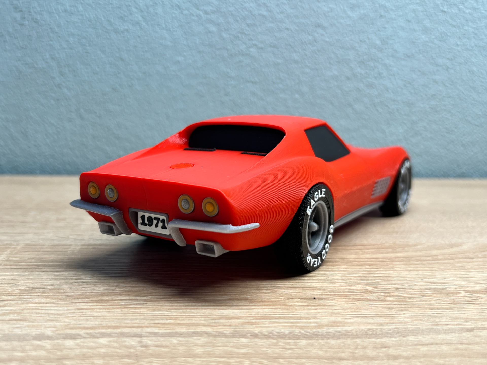 Miniature Ford Model – 3D Printed Die-Cast Style Car