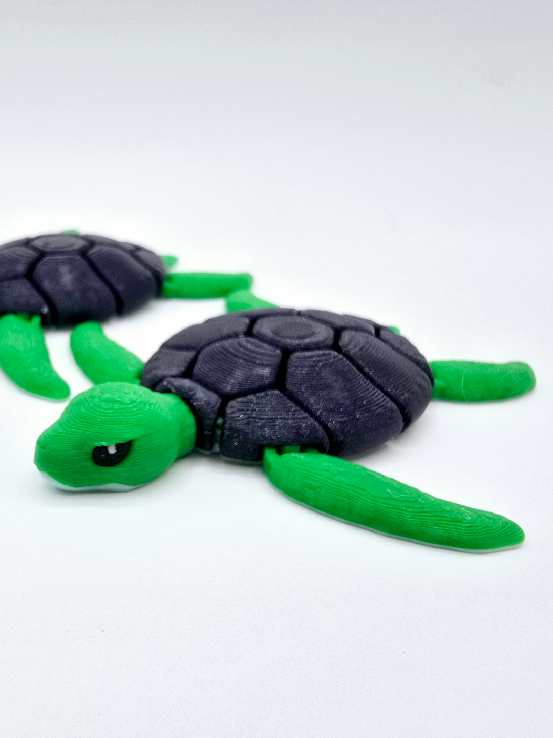 3D printed Turtle toys by FOFUS