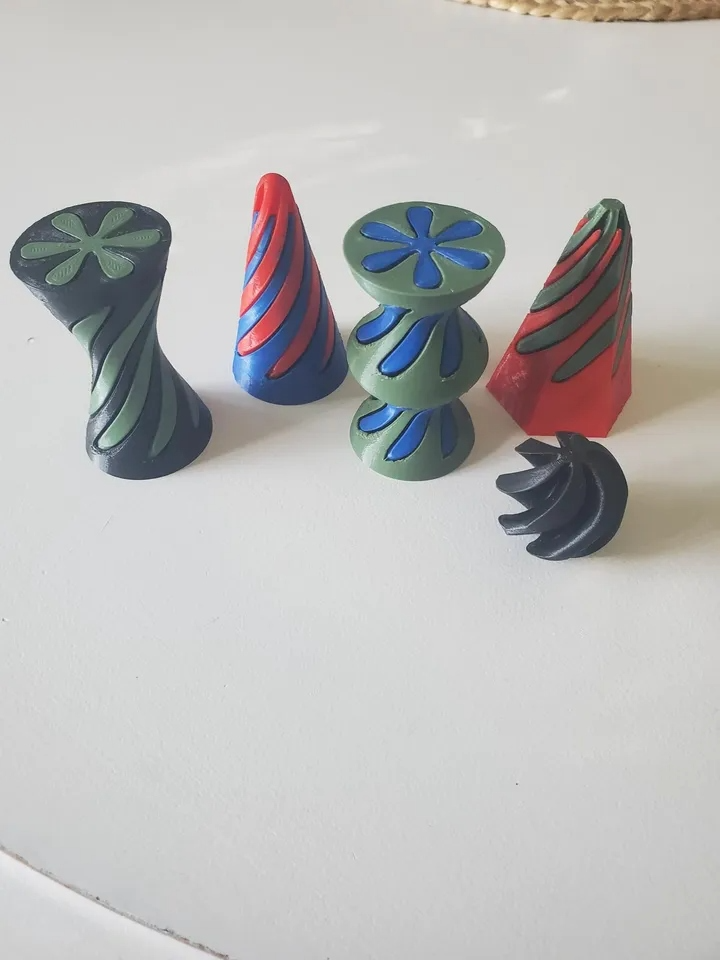 3D printed Mini toy set by FOFUS