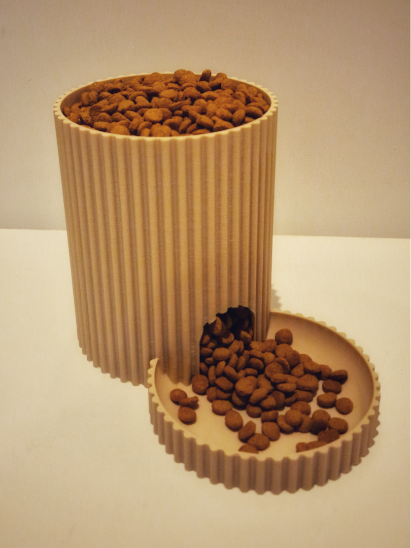 3D printed Pet feeding box by FOFUS