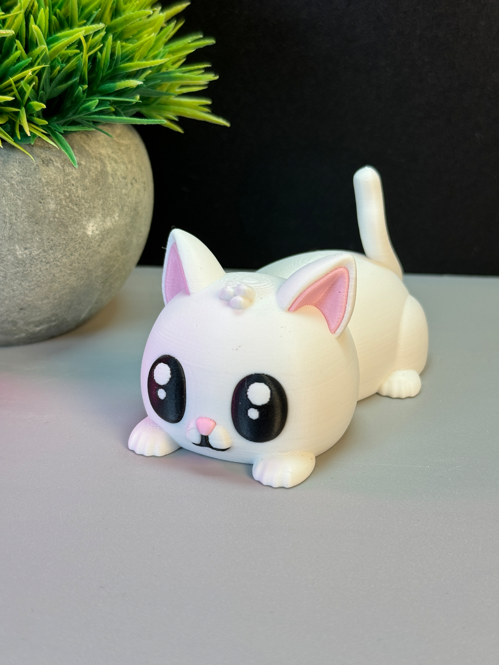 3D printed Cute cats by FOFUS