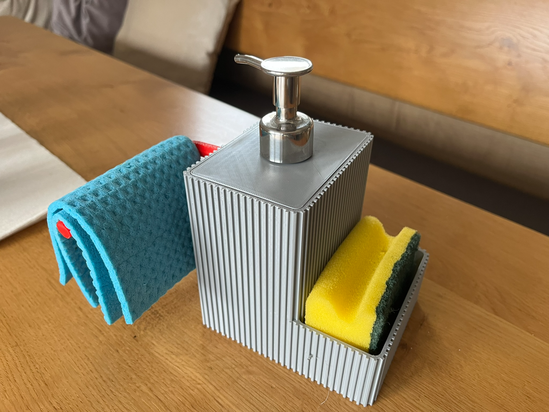 3D printed Soap dispenser by FOFUS