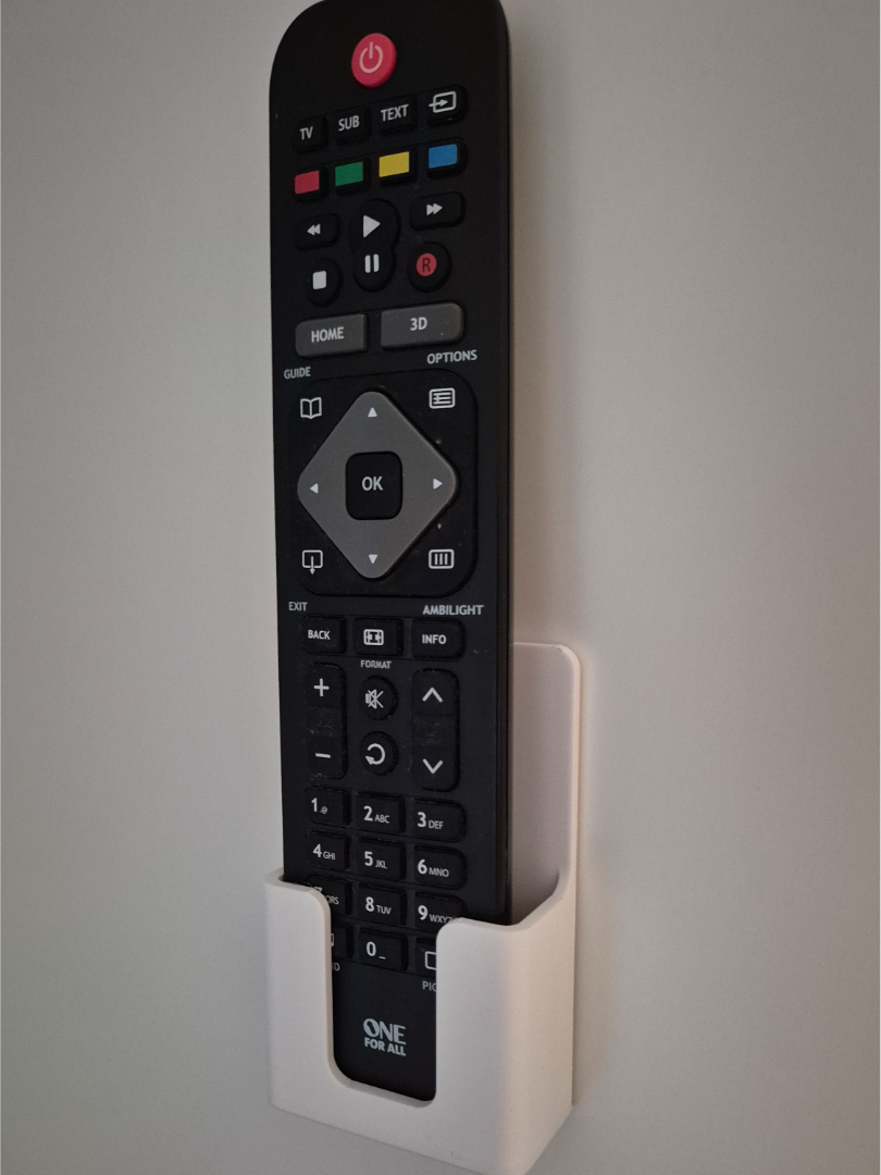 3D printed Remote holder by FOFUS