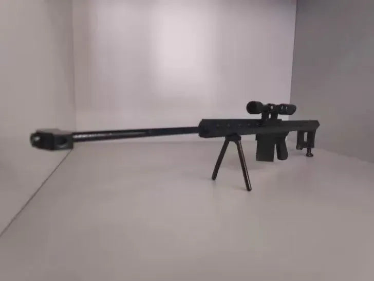 Barrett M82 Sniper Rifle Prop – 3D Printed Military Display Collectible