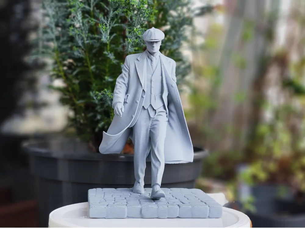 Tommy Shelby Peaky Blinders Figurine – 3D Printed TV Collectible