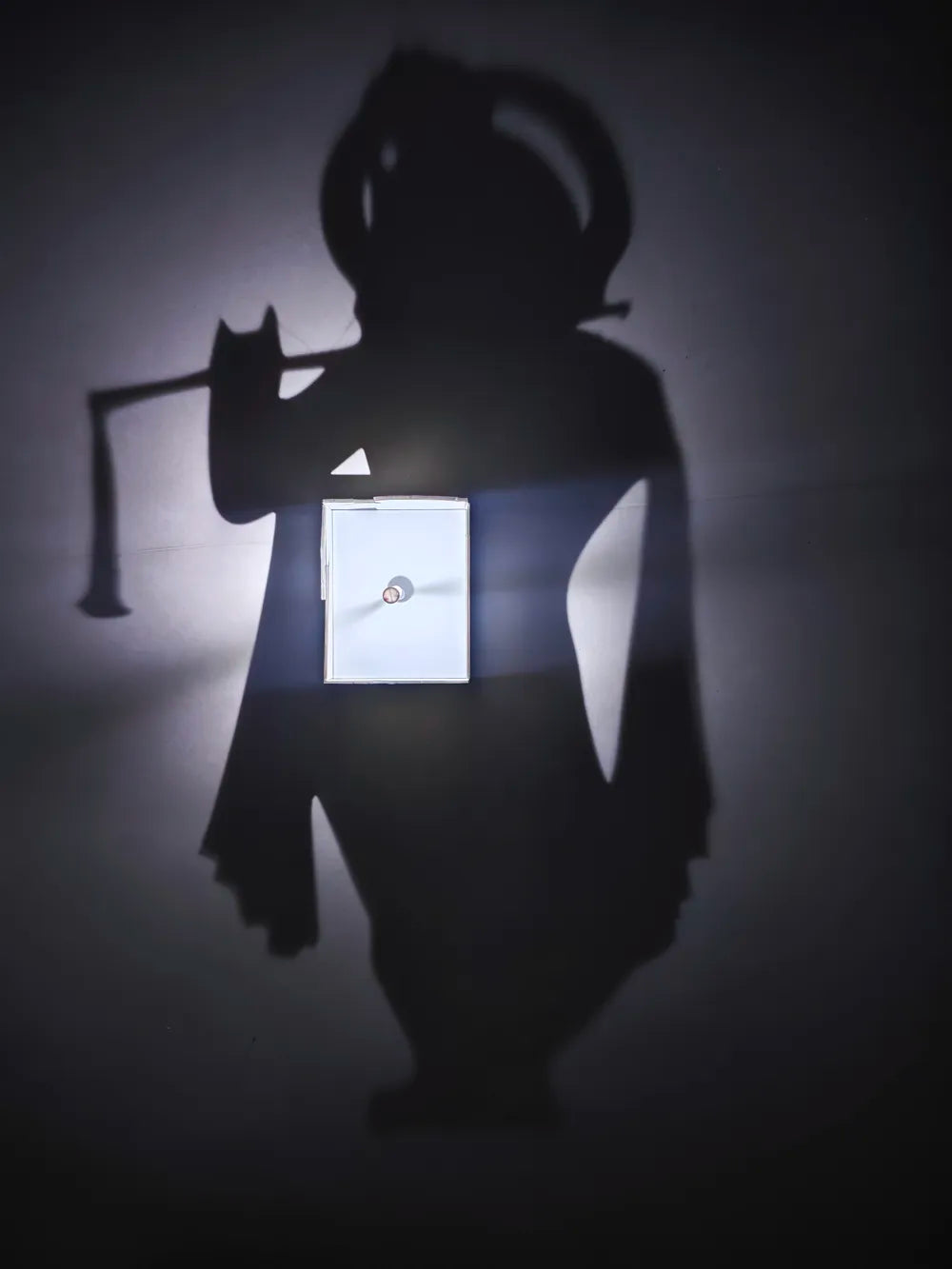 Shiva Rama Krishna Silhouette Lamp – 3D Printed Rechargeable Devotional Lamp