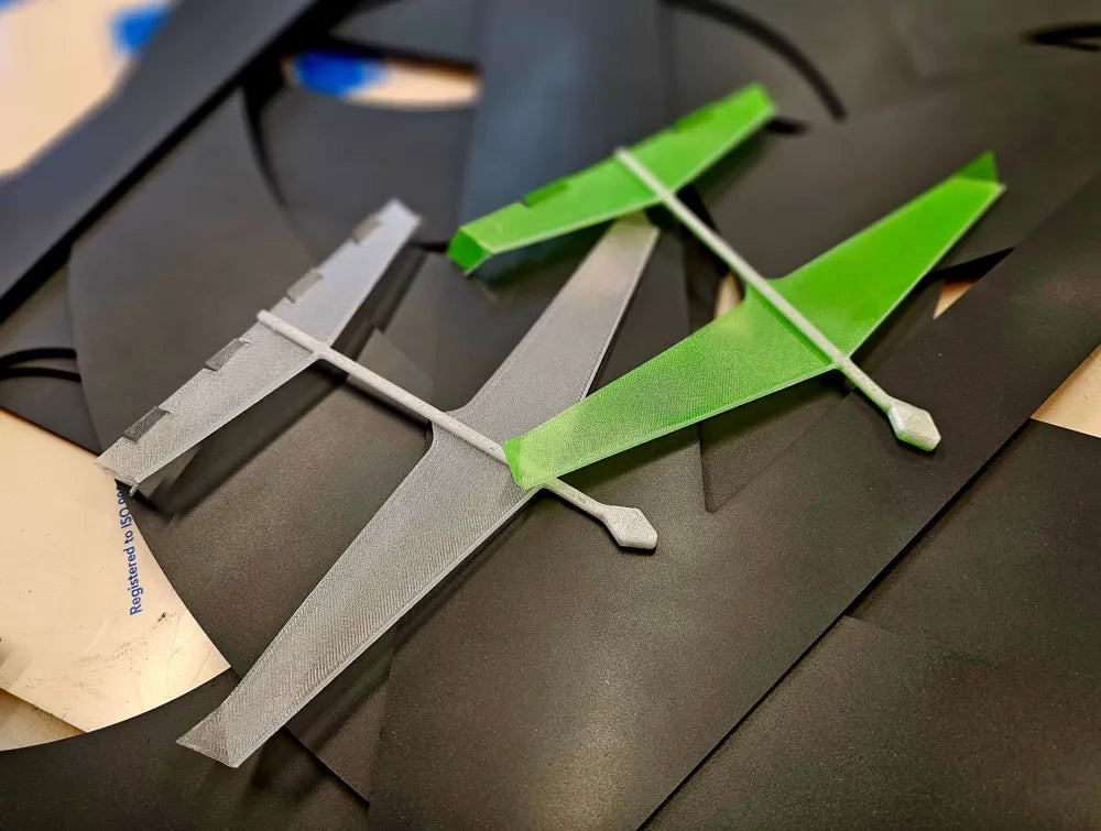 Speed Glider Foam Toy – 3D Printed Aerodynamic Flying Plane for Kids