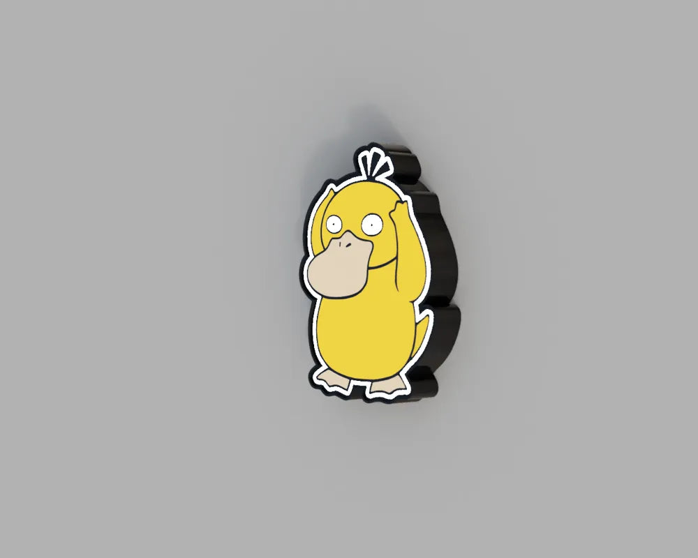 Psyduck Pokémon Lightbox LED Lamp – Anime Fan Desk Light