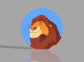 Mufasa Lion King Lightbox Lamp – Disney Pride Lands LED Decor
