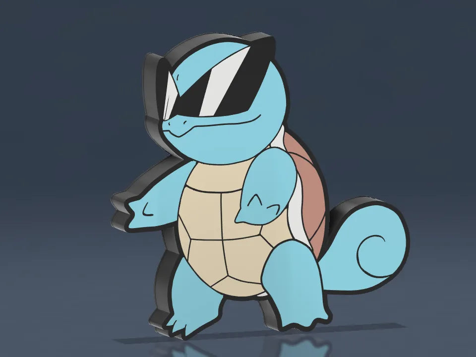 Ash’s Squirtle – Lightbox