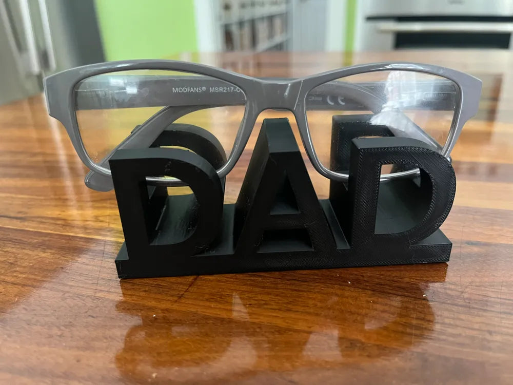 Dad Glasses Holder – 3D Printed Practical Father's Day Eyewear Stand