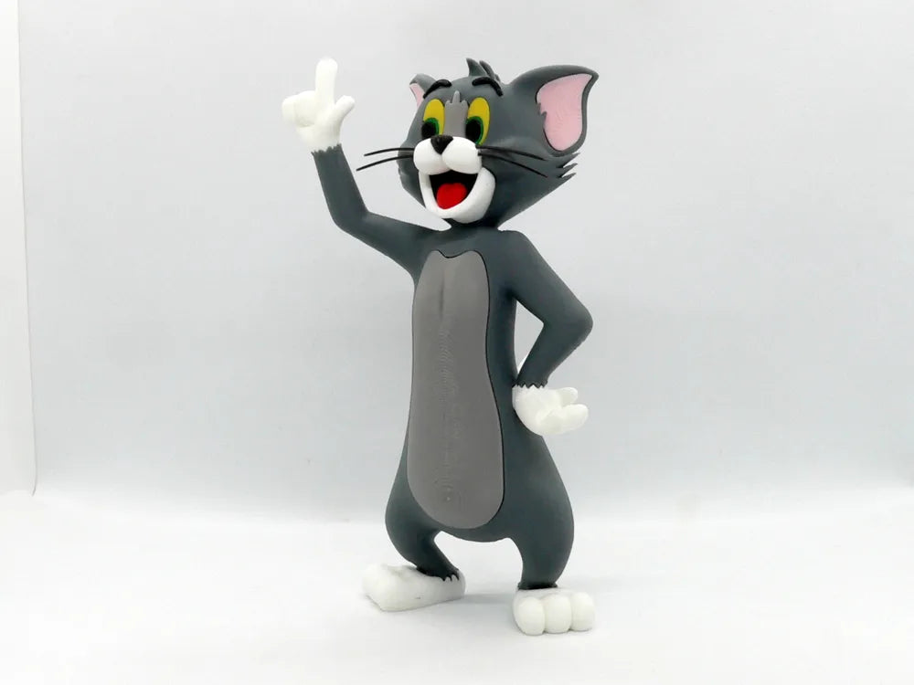 Tom Cat Tom and Jerry Figurine – 3D Printed Classic Cartoon Collectible