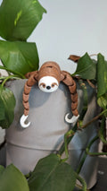 Flexi-Sloth Poseable Figurine – 3D Printed Flexible Animal Toy
