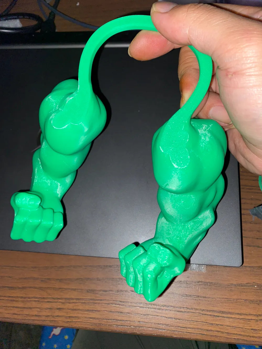Hulk Arms on Cat Costume – 3D Printed Funny Pet Accessory