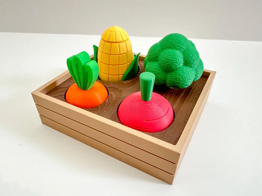 Fidget Garden – 3D Printed Miniature Zen Desktop Garden Fidget