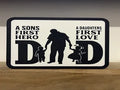 Dad Son Daughter Lightbox – 3D Printed Glowing Family Bond Lamp