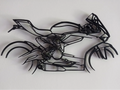 Motorbike Wall Art 40cm