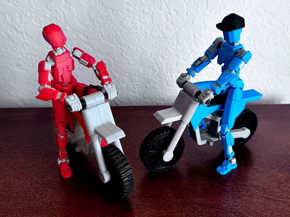 Dummy 13 Dirt Bike Toy – 3D Printed Kids Adventure Toy Vehicle