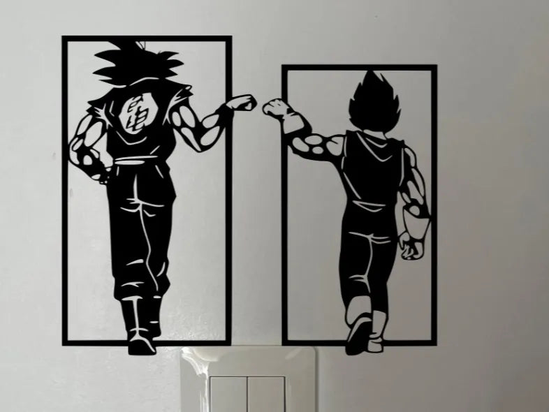 Son Goku and Vegeta – Wall Decor