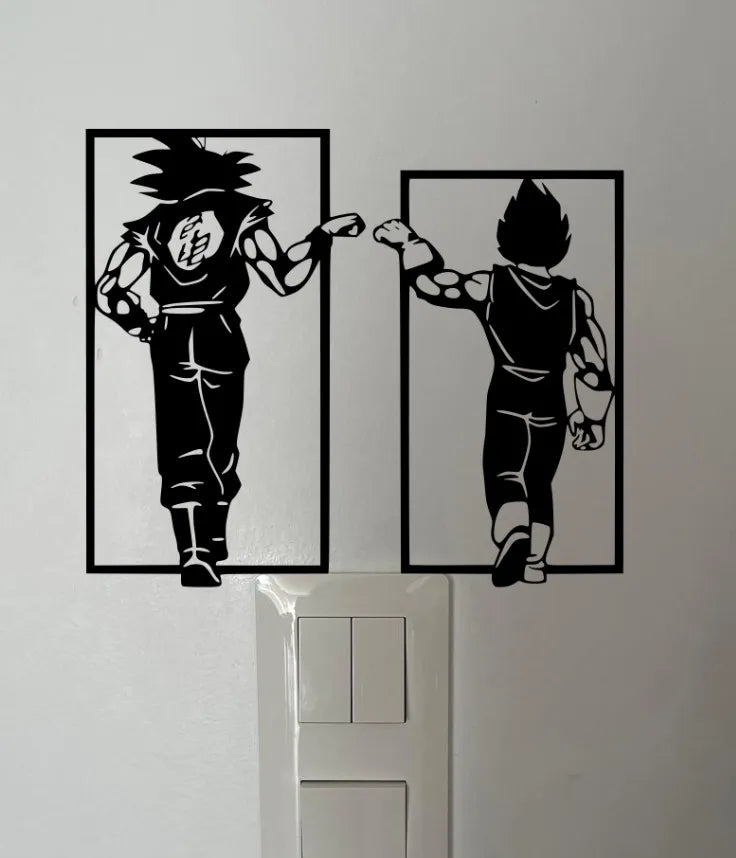 Son Goku and Vegeta – Wall Decor