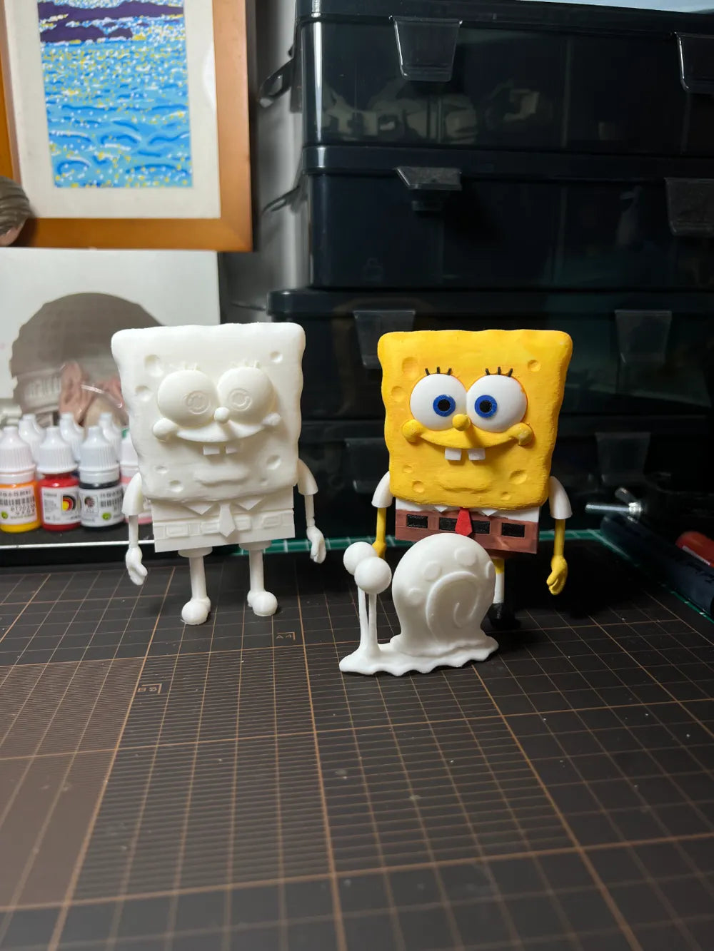 SpongeBob SquarePants Figurine – 3D Printed Bikini Bottom Collectible