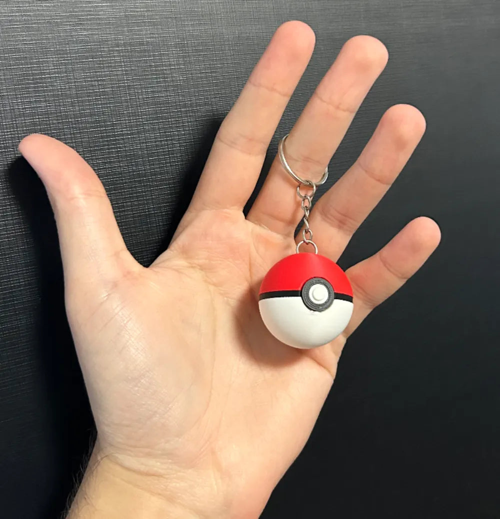 Pokeball Keychain