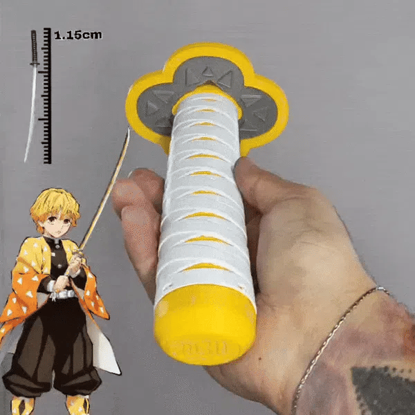 Anime Katana Collection – 3D Printed Decorative Sword Set