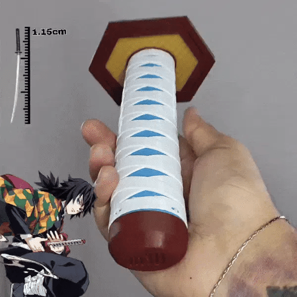 Anime Katana Collection – 3D Printed Decorative Sword Set