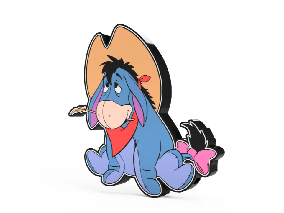 Eeyore Halloween Lightbox – Disney Spooky LED Decor