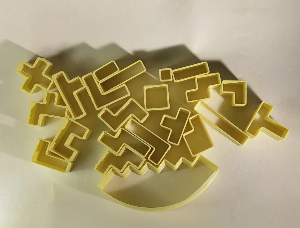 Cubic Tower Puzzle – 3D Printed Balancing Block Stacking Game