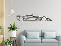 Formula 1 Wall Art – 3D Printed Racing Car Motorsport Sculpture