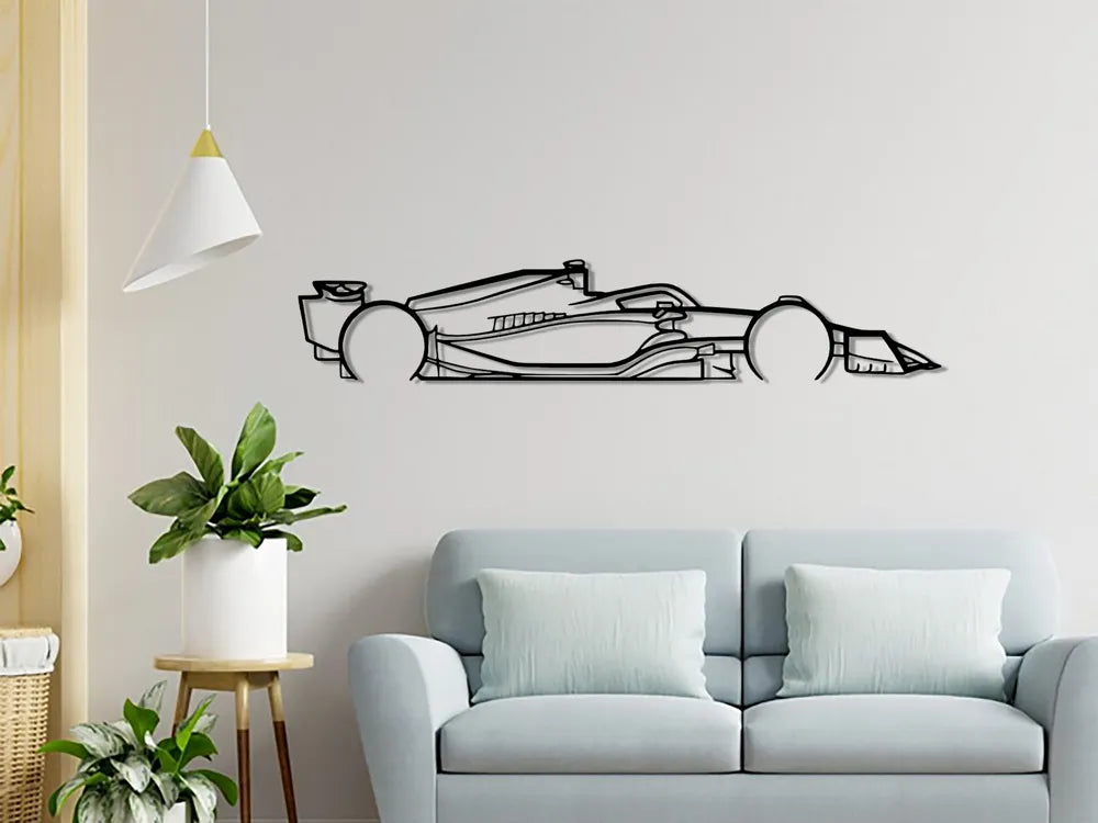 Formula 1 Wall Art – 3D Printed Racing Car Motorsport Sculpture
