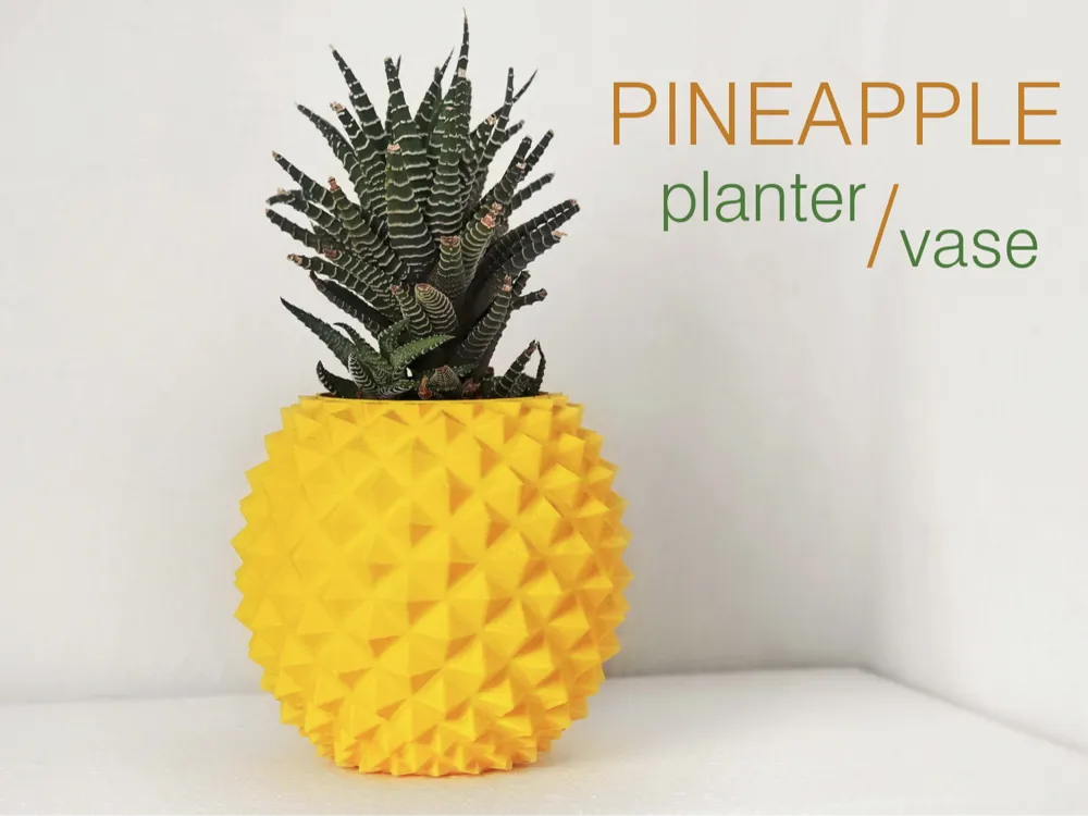 Pineapple Planter Pot / Vase / Pen Holder